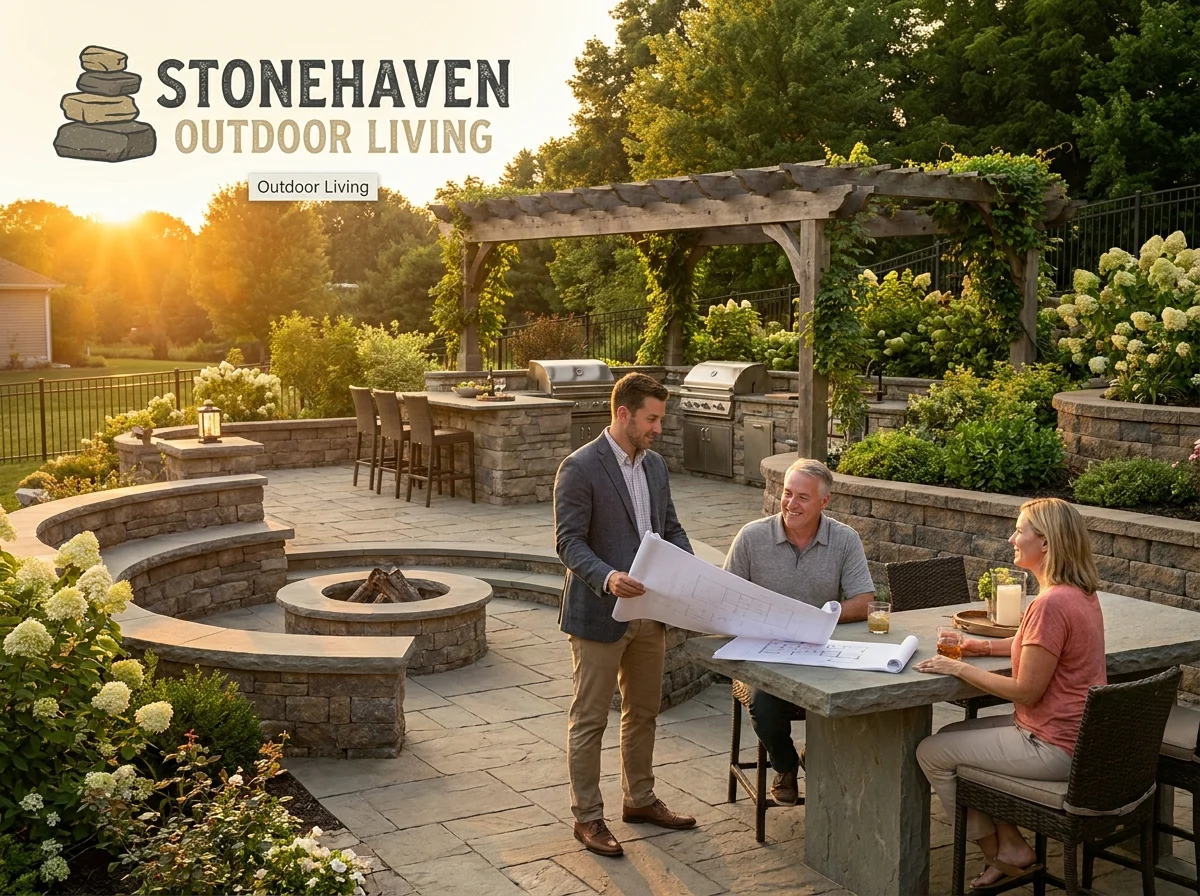 Hardscape and Outdoor Living Builder case study