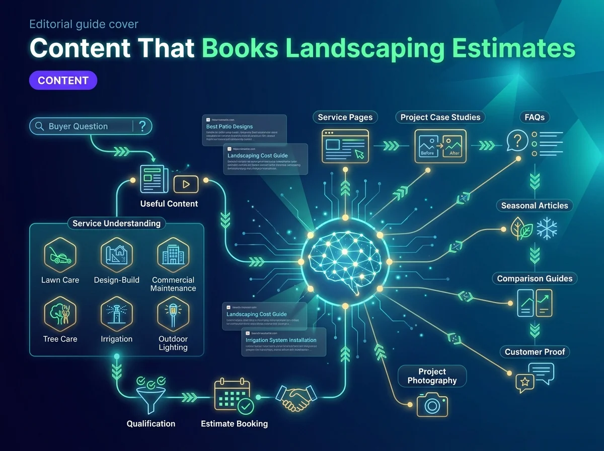 Content That Books Estimates, Not Just Traffic guide cover