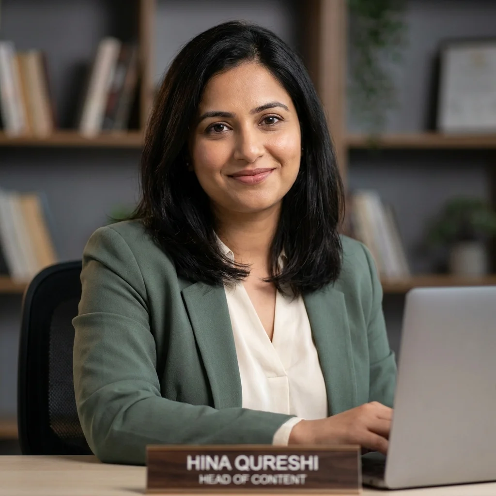 Hina Qureshi, Head of Content, Vortox Lab