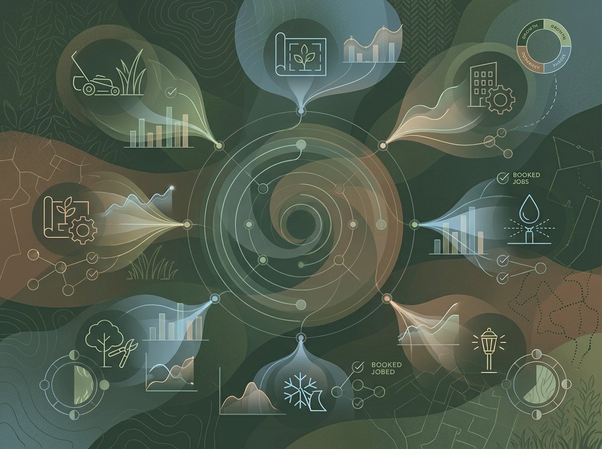 Cover of the Vortox Lab whitepaper The 2026 Green Industry Marketing Benchmark