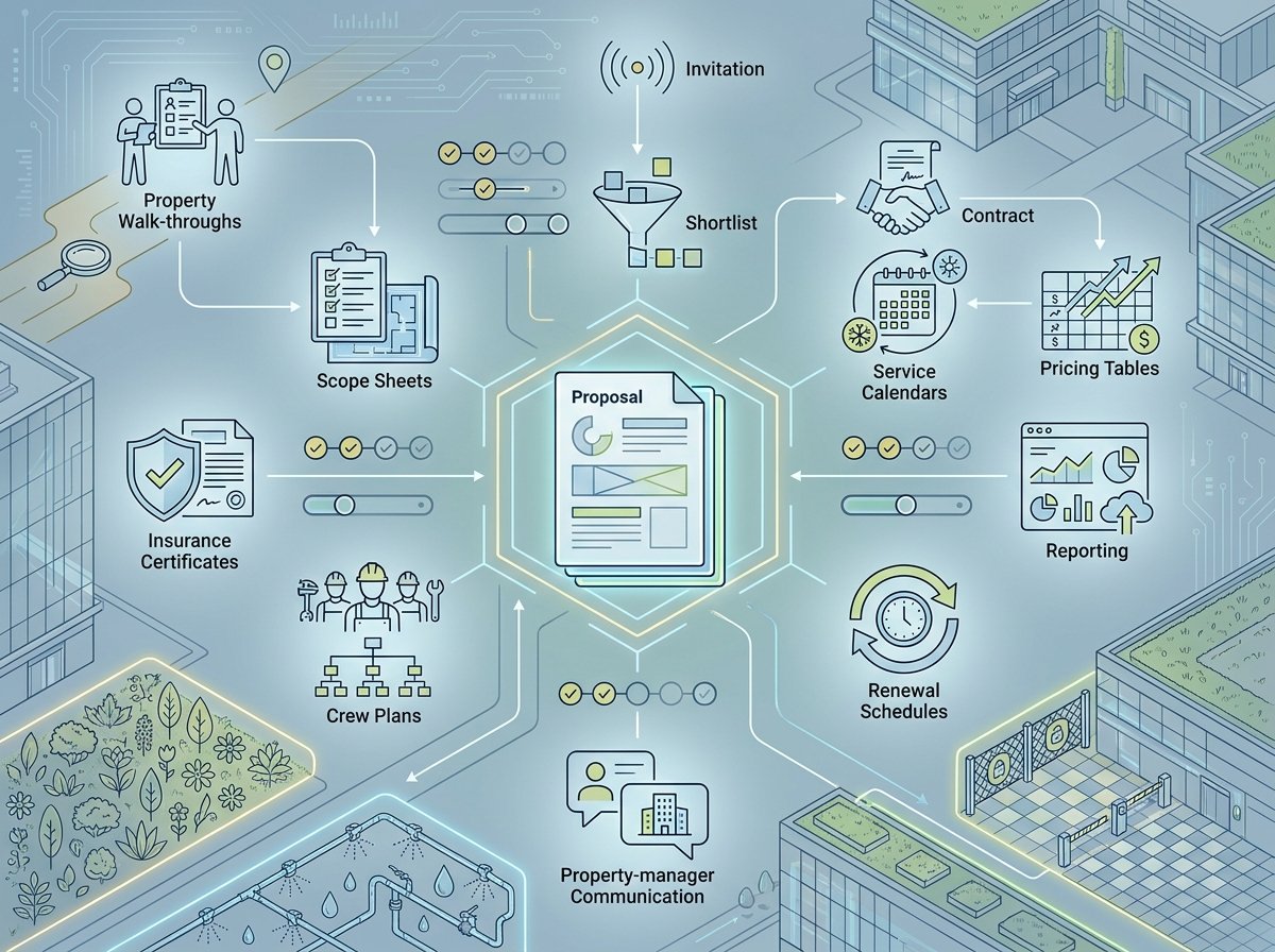 Cover of the Vortox Lab whitepaper Commercial Maintenance RFPs