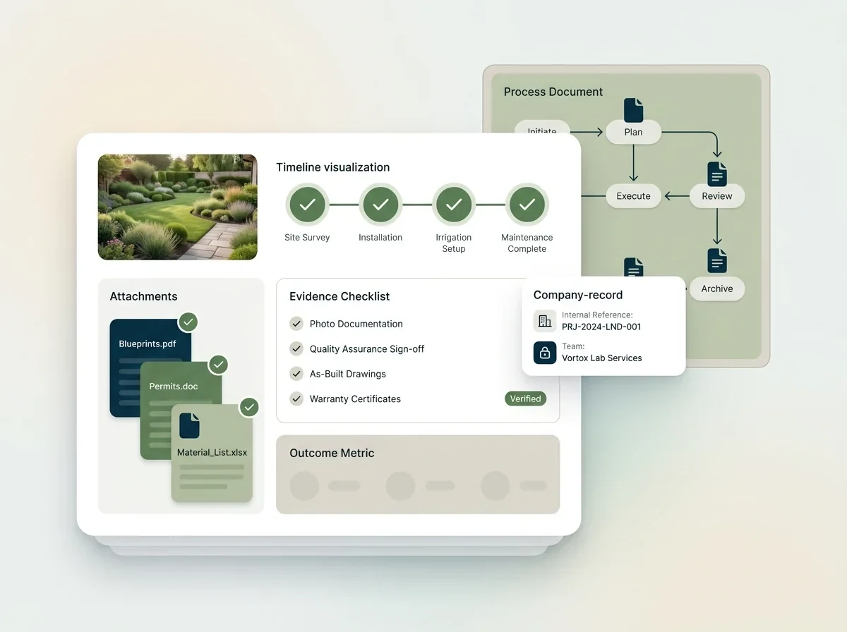 Named case study record showing documented client work with no invented performance figures