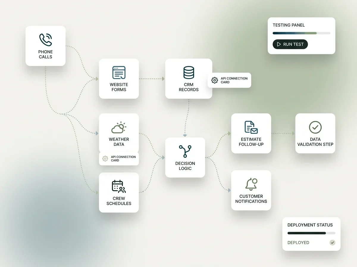 Illustration of ai development