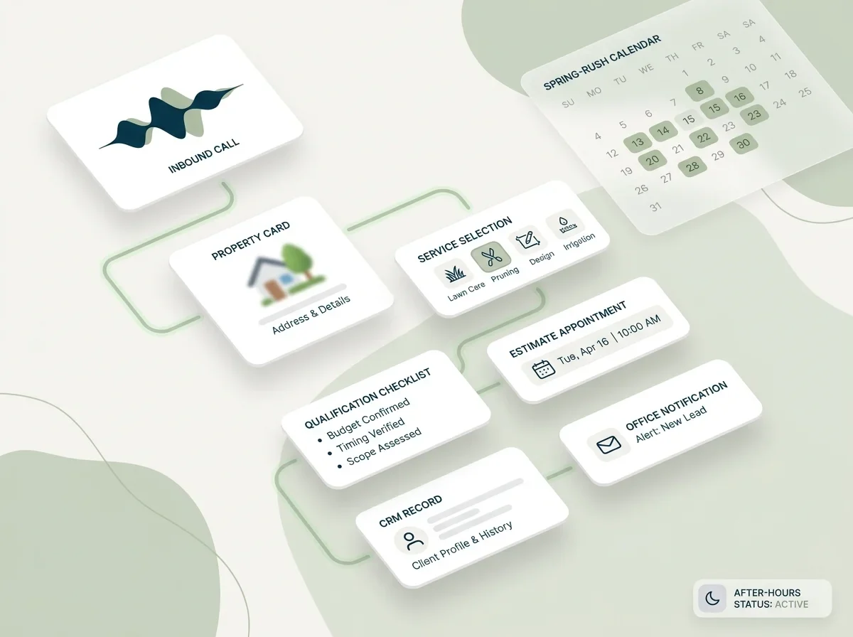 Illustration of ai agents ai receptionist