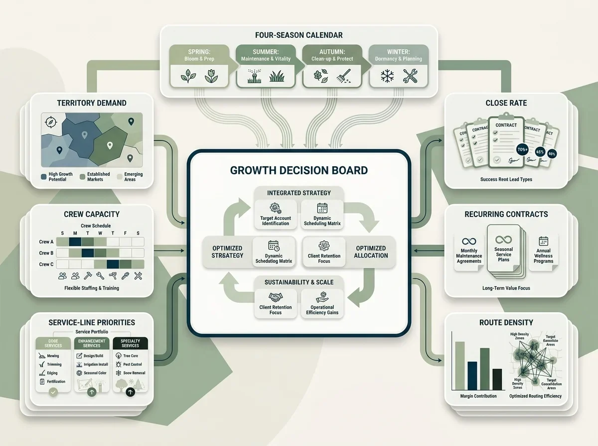 Illustration of consulting growth strategy