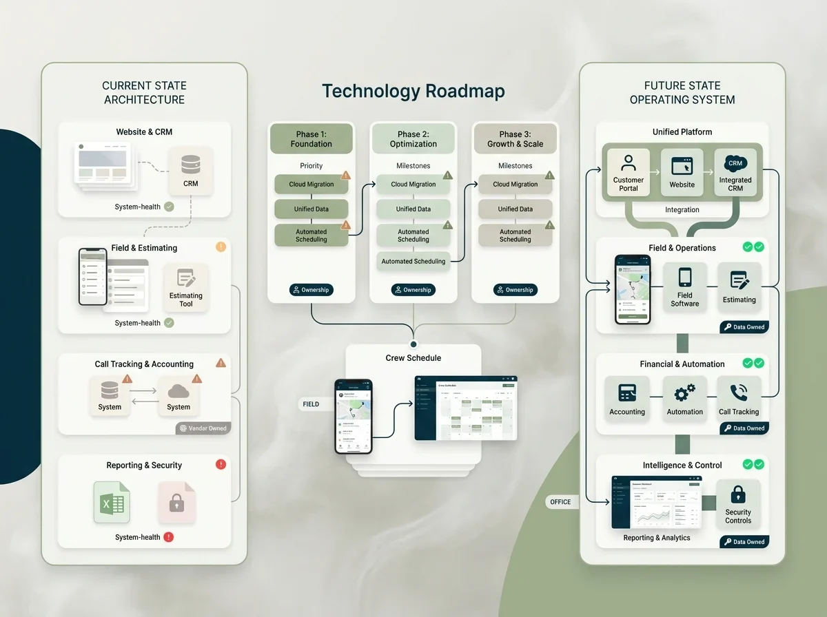 Illustration of consulting technology fractional cto