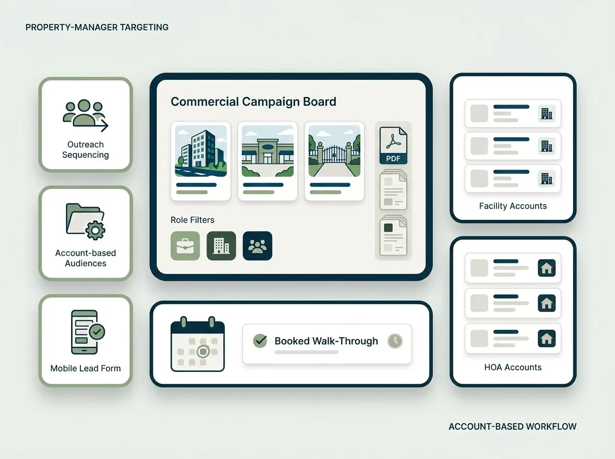 Illustration of paid social linkedin ads